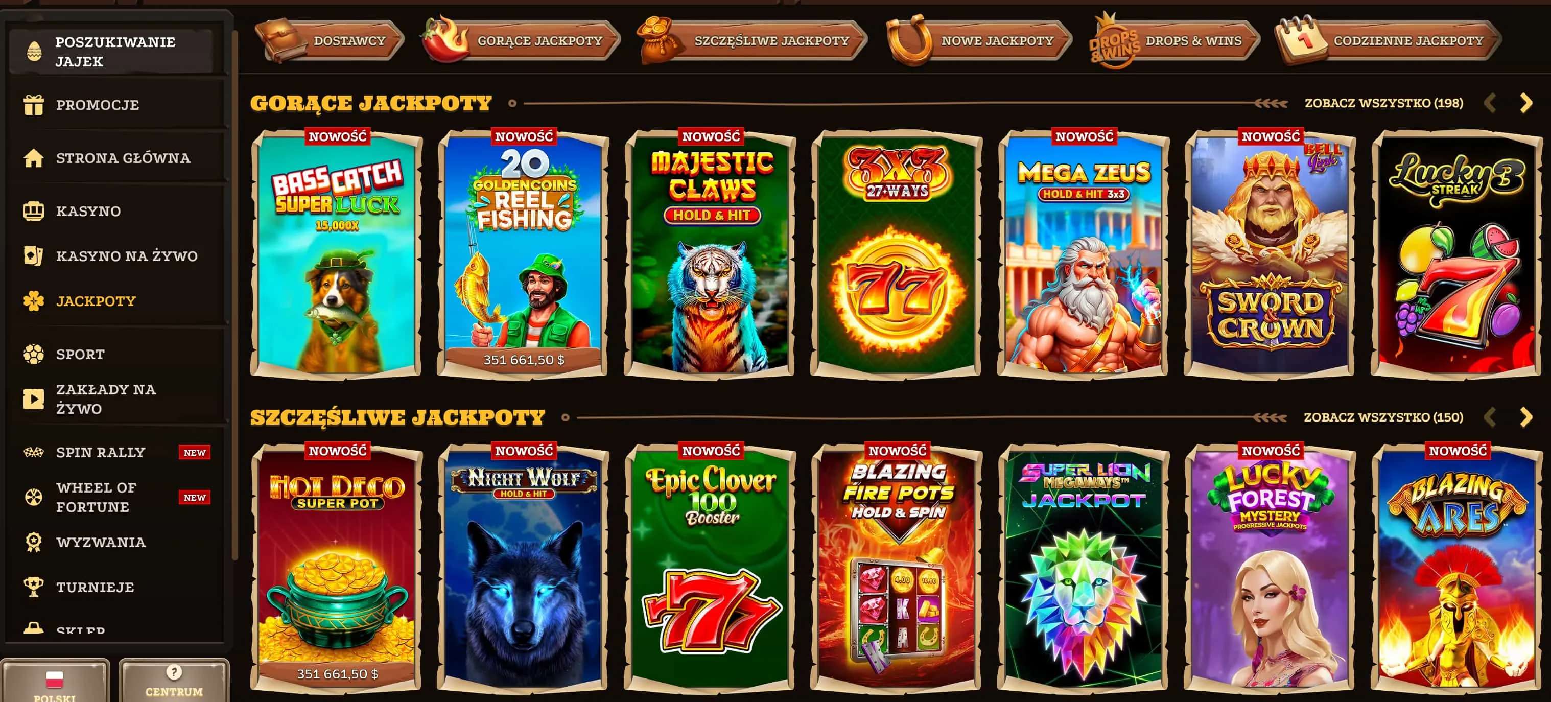 Lizaro Casino Gry &mdash; Odkryj Pełną Bibliotekę Rozrywki